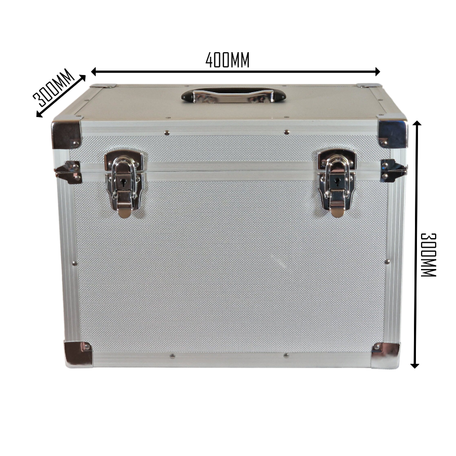 AluSafe Aluminium Carry Case & Grooming Box Great for Horse Tack or Veterinary Supplies