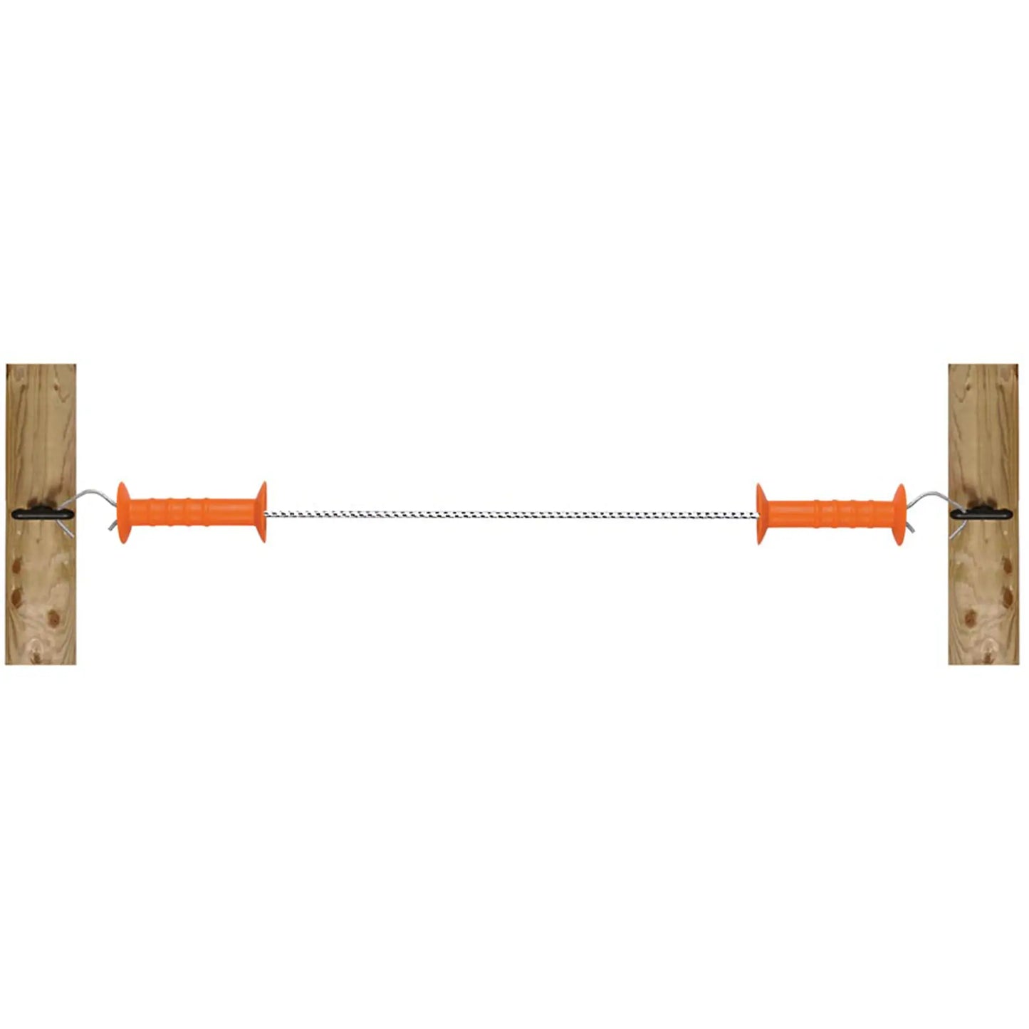 Gallagher Rope Gate set white(elastic),  with double handle