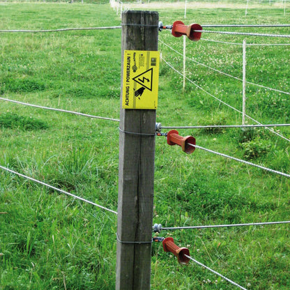 Gallagher Rope Gate set white(elastic),  with double handle