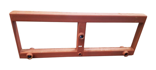 Front Loader Bale Carrier Frame Only – Conus 2, Box Section 75x75x5mm, 12mm Plate
