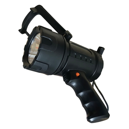 Rechargeable LED Torch Spotlight – 3000 Lumen, 700m Beam, IP67 Shockproof, CREE LED Pistol