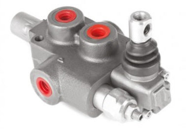 Monoblock Hydraulic Control Valve – 3/8", 1 Bank, Double Acting, 40L/min, 3700 PSI with Relief Valve