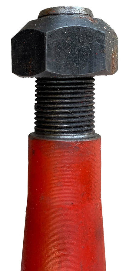 1100mm Straight Tine Loader – M20 Thread, Conus 1 | Heavy-Duty Bale Spike for Tractor & Loader Attachments