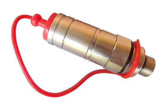 Breakaway Hydraulic Coupling – Quick Release, M22 x 1.5mm Thread, 1/2” Female for MF 200 & 300 Tractors