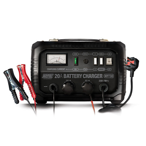 MP730 20A 12/24V Metal Cased Battery Charger