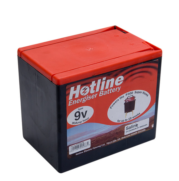 Battery 9v 90ah Electric Fencer Energiser Disposable Dry Battery Internal Electric Fencer