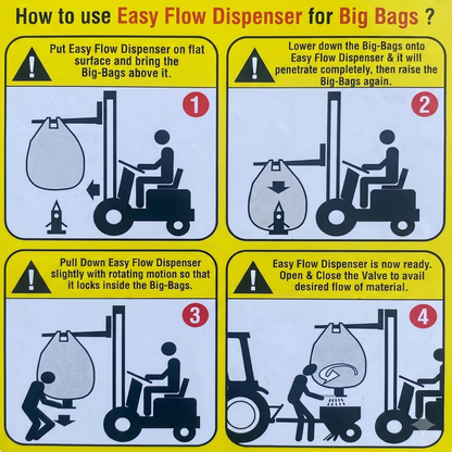 Big-Bag Bulk Bag Dispenser