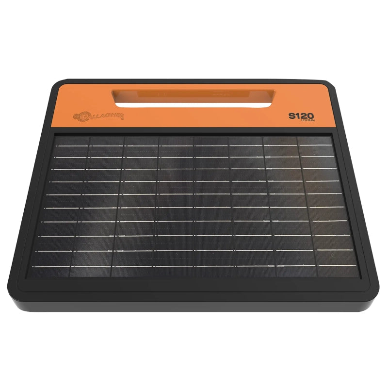 Gallagher S120li Solar Electric Fence Energiser - 1.2J 40km