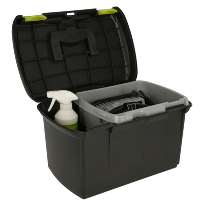 Grooming Box Arrezzo - black / pistachio