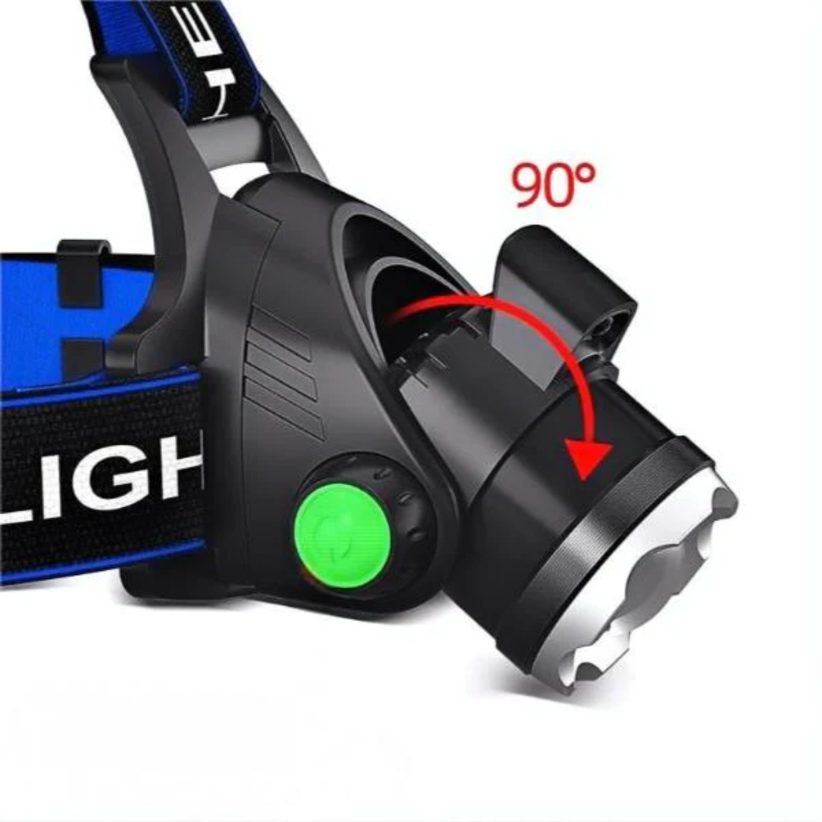 LUCIA Rechargeable LED Head Torch With Sensor L-SY005 300 Lumen