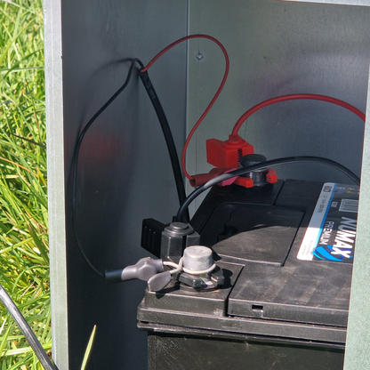 Doblit "Meadow" Solar Box Energiser - 0.8J 8km - Includes 15w Panel, Battery Box, Energiser and 12v Battery