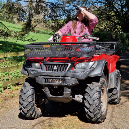 ATV Transport Box Quad Basket Luggage Rack Mounted Crate for Quad Bikes ATVS UTVS