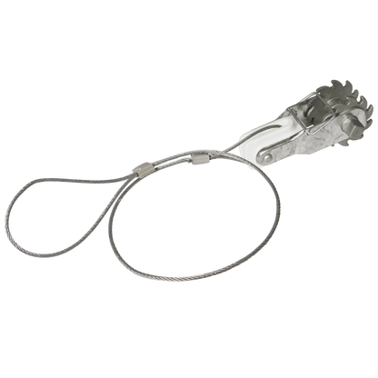 Ratchet Tensioner End Insulator with Wire Loop