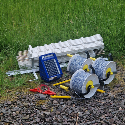 Doblit Quick Fence & Solar Energiser Kit inc. 40x Plastic Posts