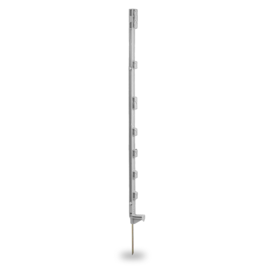 Doblit 105cm White Poly Post 3ft Electric Fencing Plastic Fence Stake