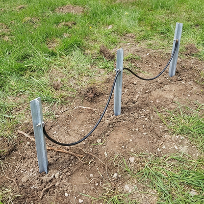 Earthing Upgrade Kit - 3 x 1m Earth Bars w/ 2 x 2.5m Bridge Leads
