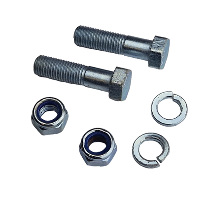 Tow Ball Hitch Bolt Kit M16x80 Hex Bolts - 10.9TS w/ Washers & Nyloc Nuts