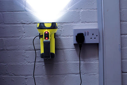 NightSearcher TRIO 550 Rechargeable LED Flashlight 550 Lumens 600m Beam