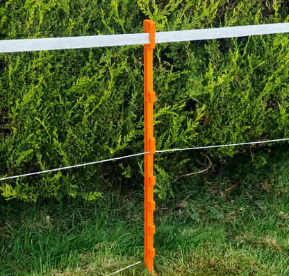 Doblit 105cm Orange Poly Post 3ft Electric Fencing Plastic Fence Stake