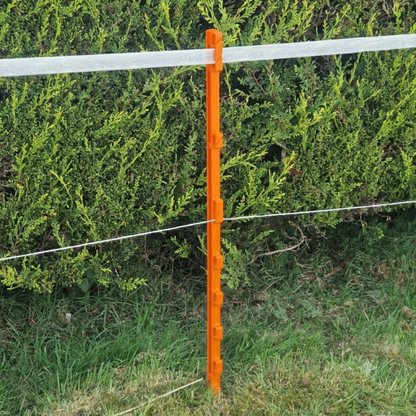 Doblit 105cm Orange Poly Post 3ft Electric Fencing Plastic Fence Stake