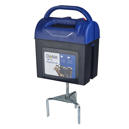 Doblit Paddock A9 9V 0.25J 7km Electric Fence Energiser 3 Year Warranty