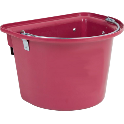 12L Tournament Feeding Manger Hanging Feed Bucket Equine Horse Stable Trough