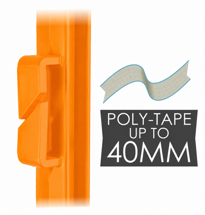 Doblit 105cm Orange Poly Post 3ft Electric Fencing Plastic Fence Stake