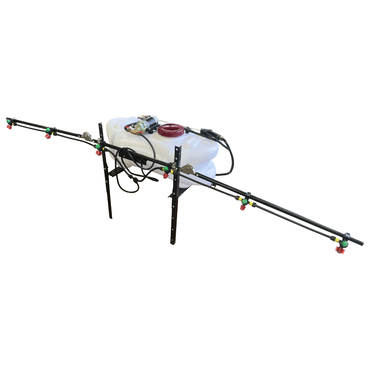 12v ATV Sprayer 100L w/ Folding 2.6m Boom & 5m Hand Lance