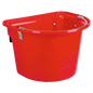 12L Tournament Feeding Manger Hanging Feed Bucket Equine Horse Stable Trough