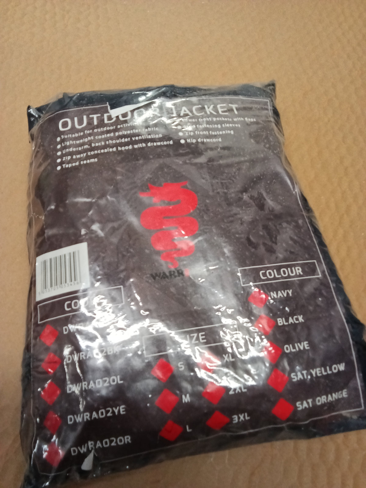 Outdoor Jacket - Large