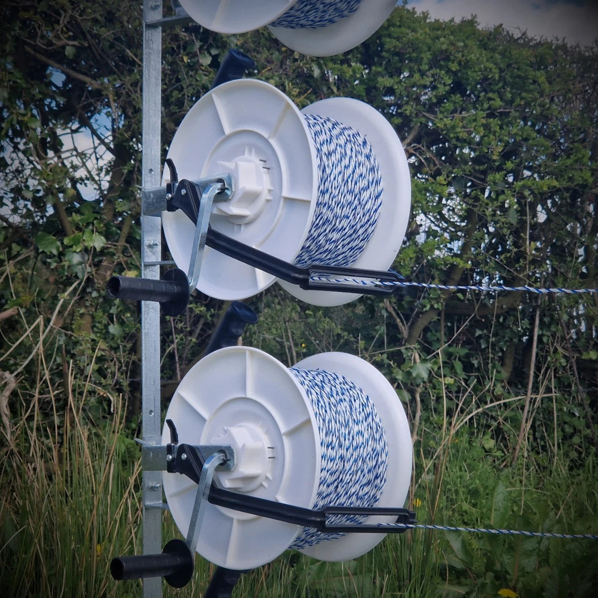 Reel Mount Clamp - Multi Reel Post Bracket