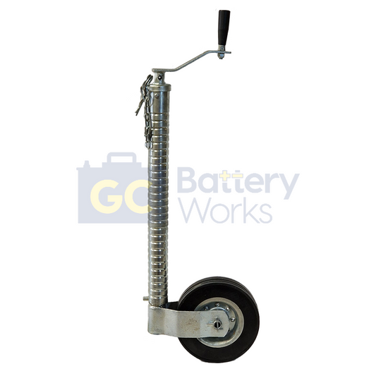 Ribbed Jockey Wheel 48mm Heavy Duty 500kg suits Ifor Williams, Bradley Trailers