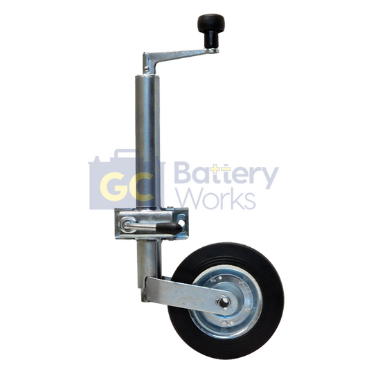 Trailer Jockey Wheel & Clamp 34mm N.W.L 75KG Heavy Duty Trailers Erde, Daxara