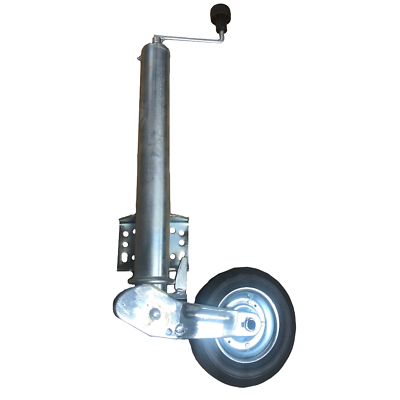 Trailer Jockey Wheel Stand Telescopic Heavy Duty Automatic Folding MAX 400KG