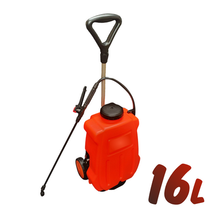 Back Pack Sprayer 12v Pressure Regulator Trolley Garden Weed Killer - 16 Litre