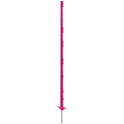 Pink 5FT Poly Posts 156cm Tall Electric Fence 4ft 6" Fencing Stake Horse Cattle