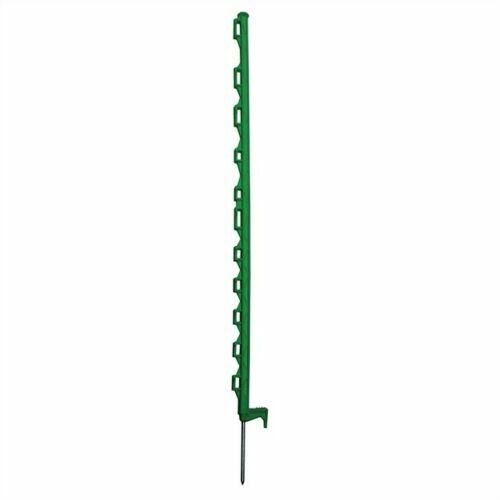 Rutland Original Electric Fence Poly Posts 105cm Electric Fence Stake Paddock Grazing Green/Black