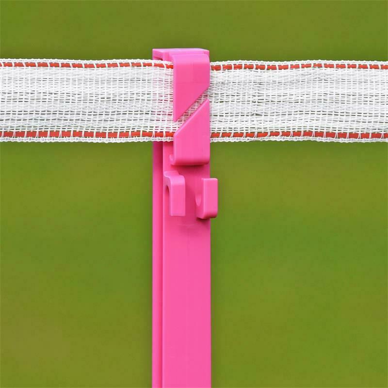 Pink 5FT Poly Posts 156cm Tall Electric Fence 4ft 6" Fencing Stake Horse Cattle