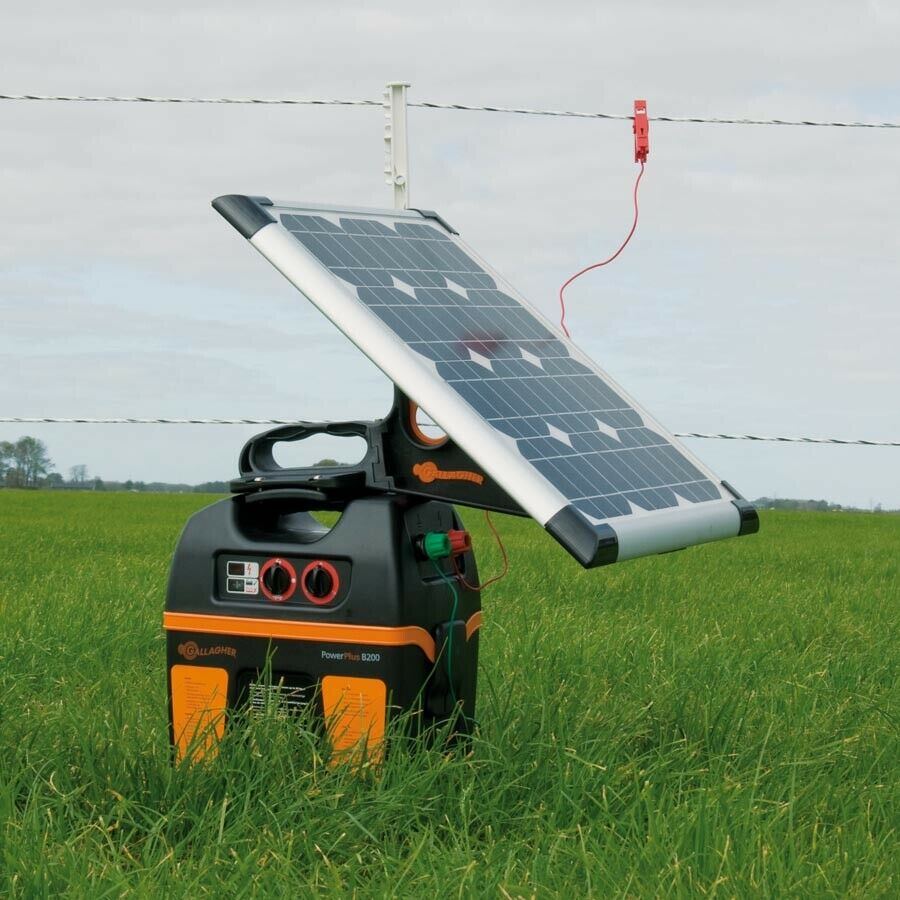 Gallagher B100 12v Energiser Portable Electric Fence 0.8J 10km Smart Features 7 YEAR WARRANTY