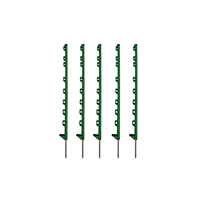 Doblit Green Poly Post 3FT Electric Fencing Poly Post Plastic Fence Stake MultiPacks 5 - 120