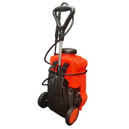 Back Pack Sprayer 12v Pressure Regulator Trolley Garden Weed Killer - 16 Litre